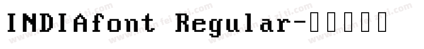 INDIAfont Regular字体转换